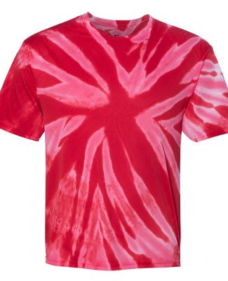 Dyenomite 600TT Tie-Dye Performance T-Shirt Red