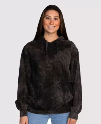 Dyenomite 20BNV Youth Novelty Tie Dye T-Shirts in Black mineral wash