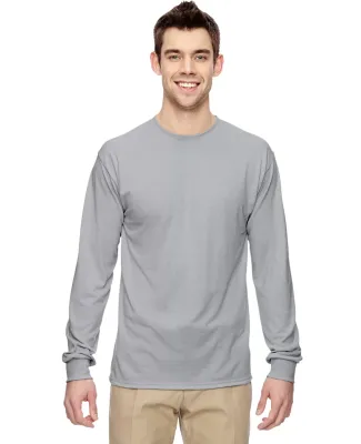 Jerzees 21MLR Dri-Power Sport Long Sleeve T-Shirt Silver