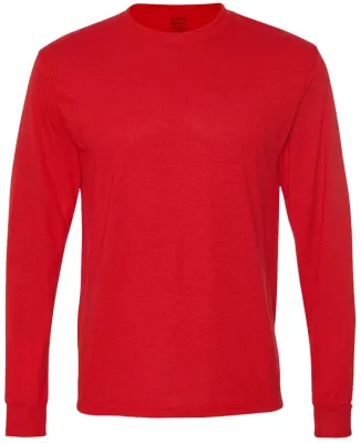 Jerzees 21MLR Dri-Power Sport Long Sleeve T-Shirt True Red