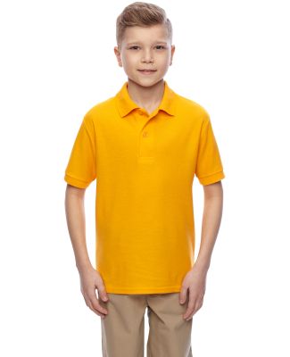 Jerzees 537YR Easy Care Youth Pique Sport Shirt Gold