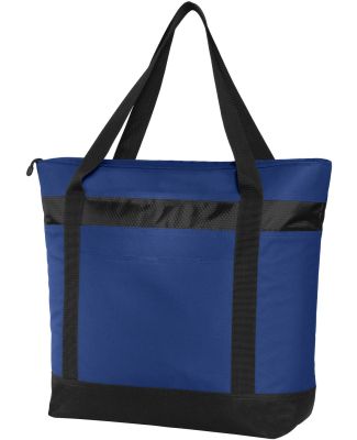 242 BG527 Port Authority Large Tote Cooler in True royal/blk