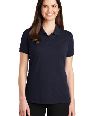 242 LK8000 Port Authority Ladies EZCotton Polo in Navy
