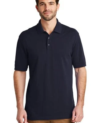 242 K8000 Port Authority EZCotton Polo in Navy