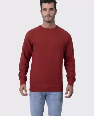 Cotton Heritage M2430 French Terry Crew Pullover Spice