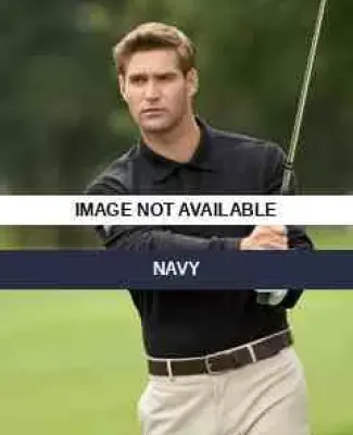 A56 adidas Golf Mens ClimaLite® Long-Sleeve Refle Navy