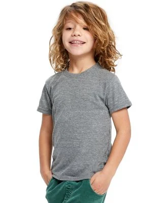Toddler Tri-Blend Crewneck T-Shirt in Tri grey