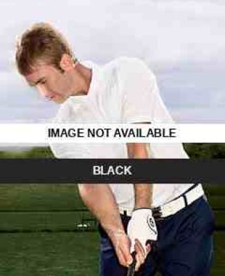 A61 adidas Golf Mens ClimaCool® Mesh Solid Textur Black