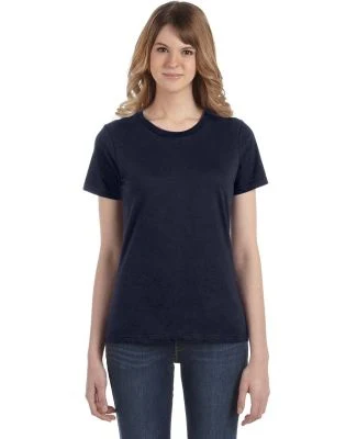 Anvil 880 by Gildan Women's Lightweight T-Shirt in Navy