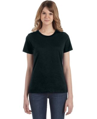 Anvil 880 by Gildan Women's Lightweight T-Shirt in Black