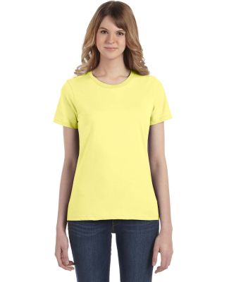 Anvil 880 by Gildan Women's Lightweight T-Shirt in Spring yellow