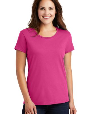 Anvil 880 by Gildan Women's Lightweight T-Shirt in Hot pink