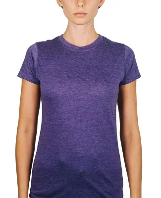 0240 Tultex Ladies Ultra Blend Tee  in Heather purple