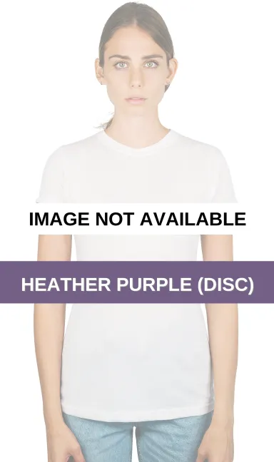 0240 Tultex Ladies Ultra Blend Tee  Heather Purple (Disc)