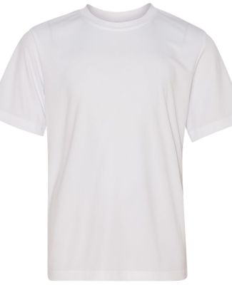 52 482Y Cool Dri Youth Performance Short Sleeve T- White