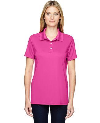 52 480W Women's Cool Dri Polo Sport Shirt Wow Pink