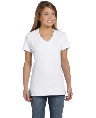 S04V Nano-T Women's V-Neck T-Shirt White
