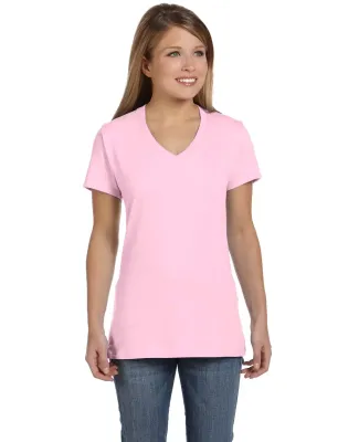 S04V Nano-T Women's V-Neck T-Shirt Pale Pink