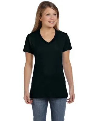 S04V Nano-T Women's V-Neck T-Shirt Black