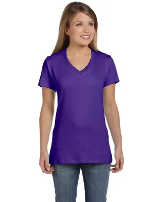 S04V Nano-T Women's V-Neck T-Shirt Purple