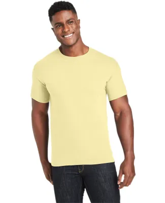 Hanes 42TB X-Temp Triblend T-Shirt with Fresh IQ o Lemon Meringue Heather