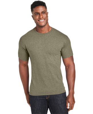Hanes 42TB X-Temp Triblend T-Shirt with Fresh IQ o Oregano Heather
