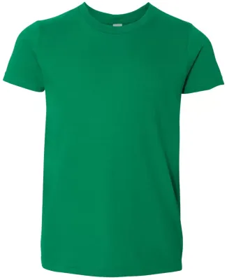 2201W Youth Fine Jersey T-Shirt KELLY GREEN