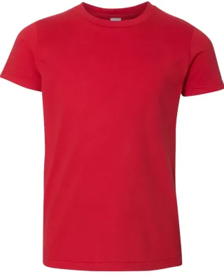 2201W Youth Fine Jersey T-Shirt RED