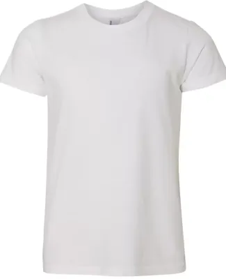 2201W Youth Fine Jersey T-Shirt WHITE