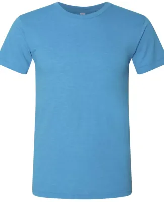 BB401W 50/50 T-Shirt NEON HTHR BLUE