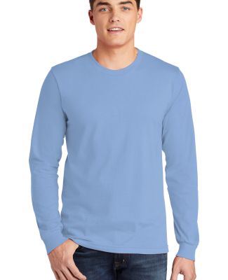2007W Fine Jersey Long Sleeve T-Shirt in Baby blue