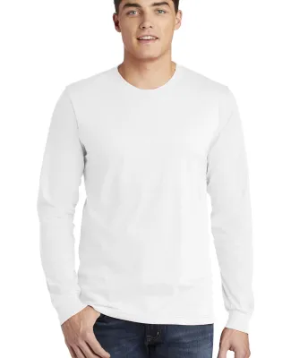 2007W Fine Jersey Long Sleeve T-Shirt White
