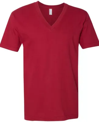 2456W Fine Jersey V-Neck T-Shirt CRANBERRY