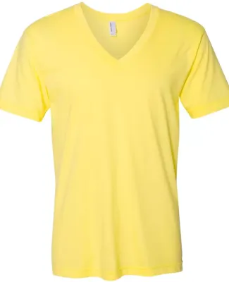 2456W Fine Jersey V-Neck T-Shirt LEMON