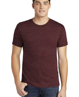 TR401W Triblend Track T-Shirt in Tri-cranberry