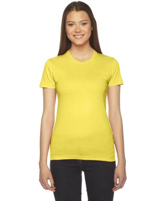 2102W Women's Fine Jersey T-Shirt in Sunshine