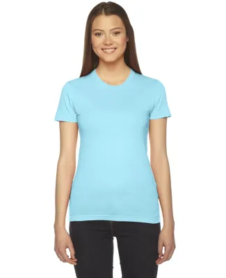 2102W Women's Fine Jersey T-Shirt Aqua