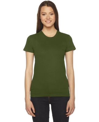 2102W Women's Fine Jersey T-Shirt in Olive