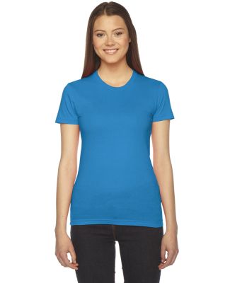 2102W Women's Fine Jersey T-Shirt in Teal