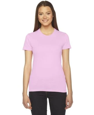 2102W Women's Fine Jersey T-Shirt in Pink