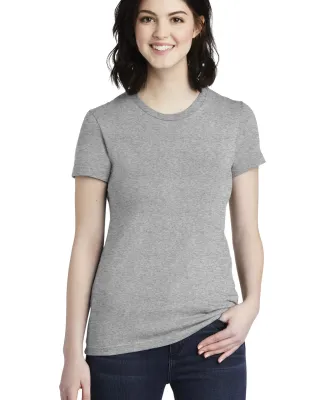 2102W Women's Fine Jersey T-Shirt Heather Grey
