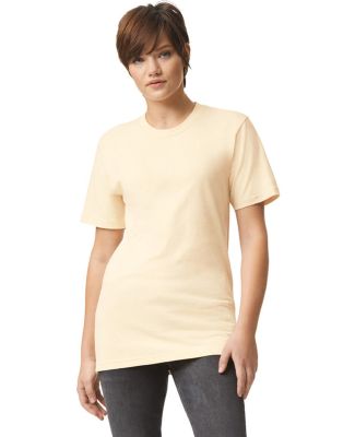 American Apparel 2001 Fine Jersey T-Shirt in Cream