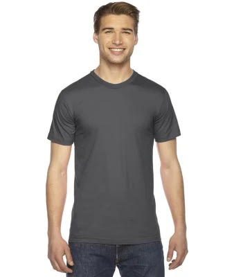 American Apparel 2001W Fine Jersey T-Shirt in Asphalt