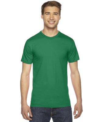 American Apparel 2001 Fine Jersey T-Shirt in Kelly green