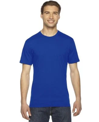 American Apparel 2001 Fine Jersey T-Shirt in Royal blue