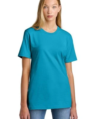 American Apparel 2001W Fine Jersey T-Shirt in Teal