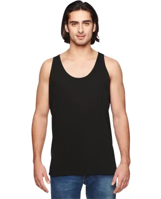 2411W Unisex Power Washed Tank Top Black