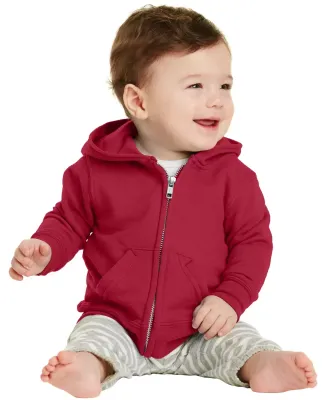 244 CAR78IZH Port & Company Infant Core Fleece Ful Red