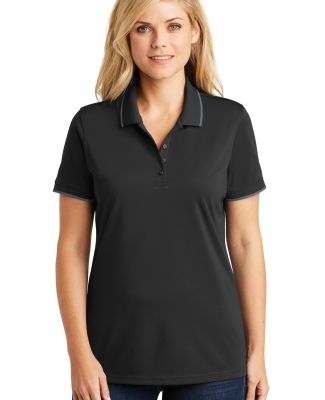 242 LK111 Port Authority Ladies Dry Zone UV Micro- in Dp black/graph