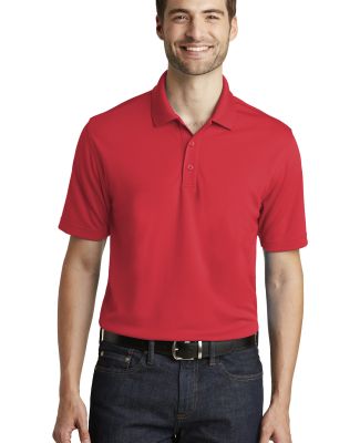 242 K110 Port Authority Dry Zone UV Micro-Mesh Pol in Rich red